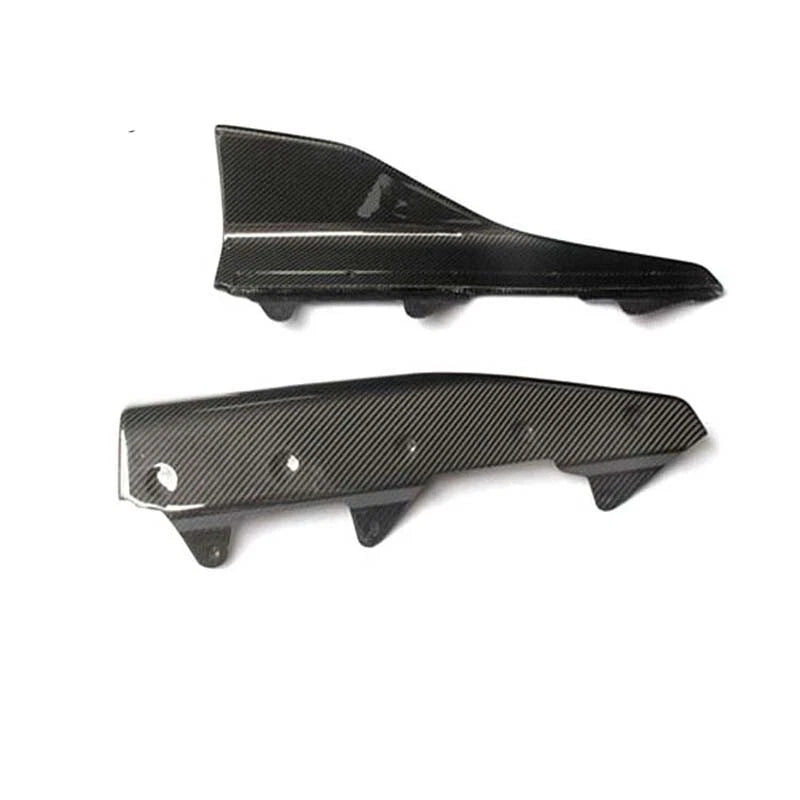 For 2016-2020 BMW F87 M2 P Style Carbon Fiber Side Skirt Splitter Lip Bodykit