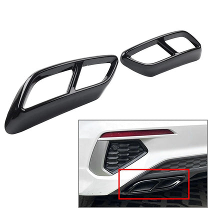 Rear Exhaust Pipe Muffler Tips Cover for Audi A3 (2021-2023)