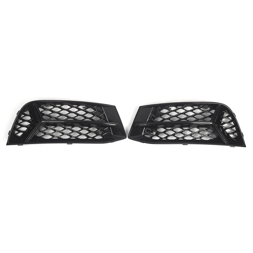 Front Grills Bumper Fog Lights Grille Covers for Audi A3 Sedan (2017-2020)