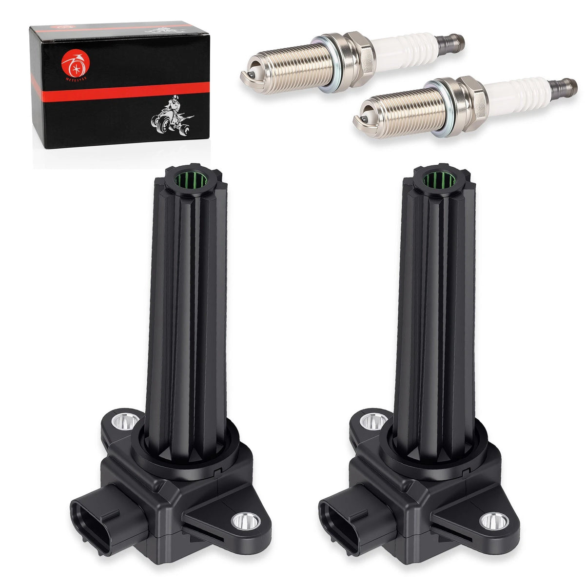 Ignition Stick Coils 2 x for Yamaha Outboard VF115 F115C VF115A (2015–2017)