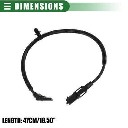 Crankshaft Position Sensor for Chevrolet Sonic (2011 - 2016) ABS Black