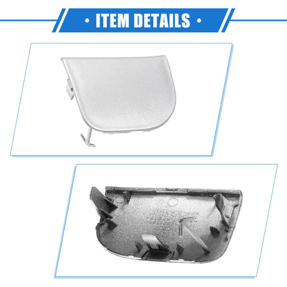 Front Right Bumper Tow Hook Cover for Toyota Prius XW30 (2012-2015) Silver
