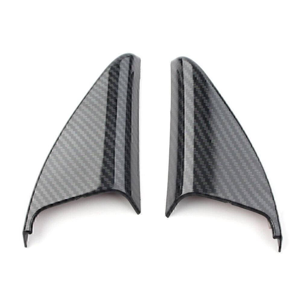 ABS Carbon Look A-Pillar Triangle Frame Cover Trim for Benz A-Class A220 (19)
