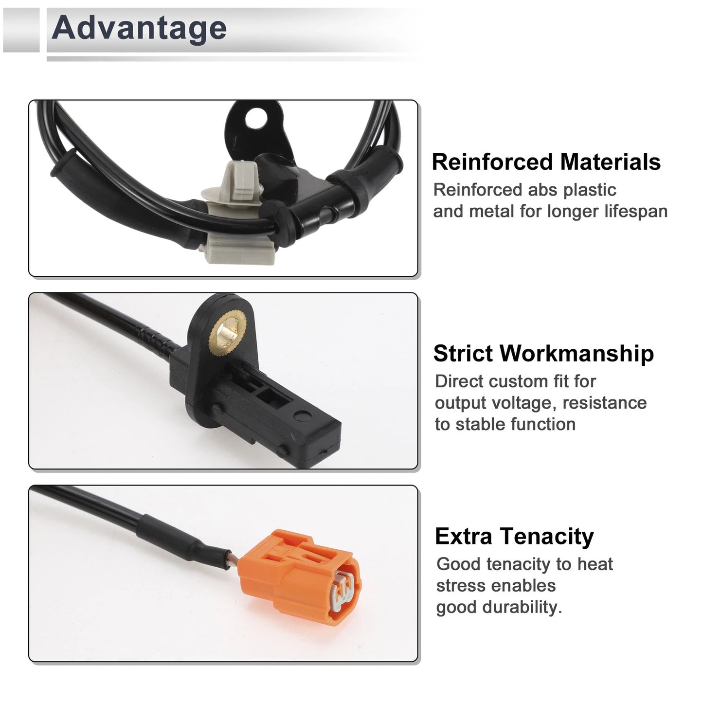 ABS Wheel Speed Sensor for Acura TL Sedan Rear Left