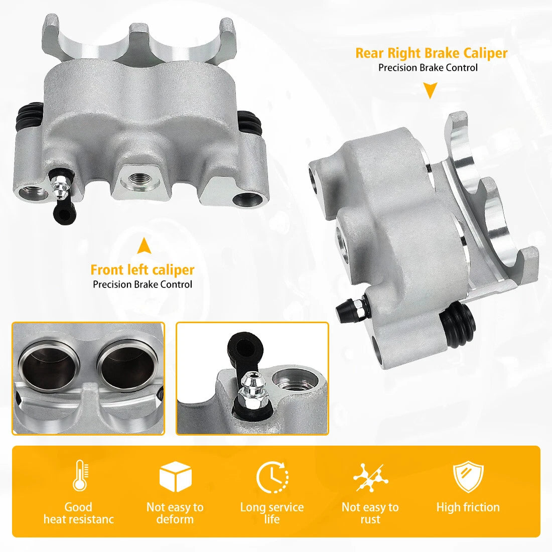 Front Brake Calipers / 2 x Pair / Polaris Ranger 500/700 XP 570 Ranger 570 4x4