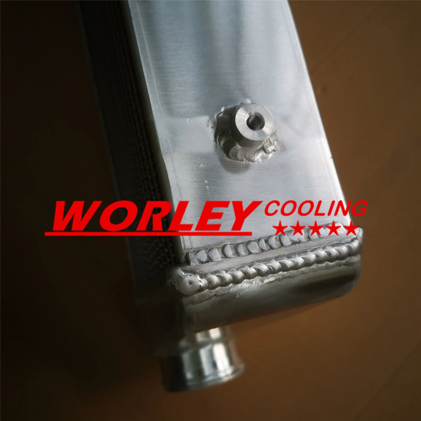 600x300x76mm Universal Front Mount Alloy Intercooler