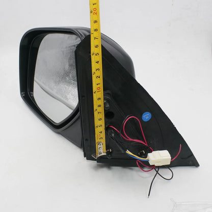 Chrome Electric Wing Mirrors LED for Mitsubishi L200 Triton Warrior 2006-2015