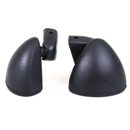 Bullet Style Black Door Mirror Set for Universal Sport Car Retro Classic