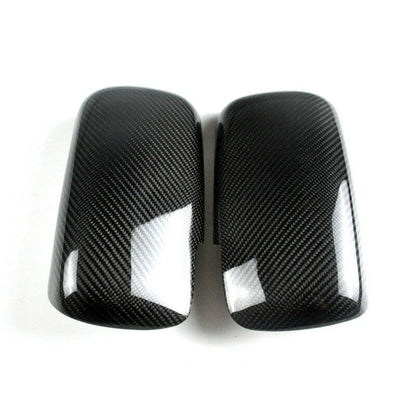 Real Carbon Fiber Add-on Side Mirror Cover Trim for Mitsubishi Lancer EVO 03-07