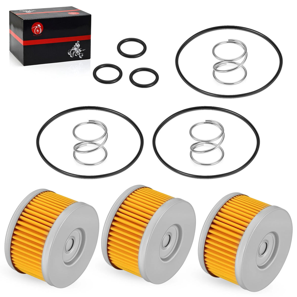 Oil Filters O-Ring Springs for Suzuki LS650 Savage/Boulevard 650