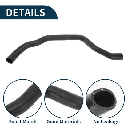 Lower Radiator Hose for Volvo S80 (1999) - Rubber Black 1 Pc