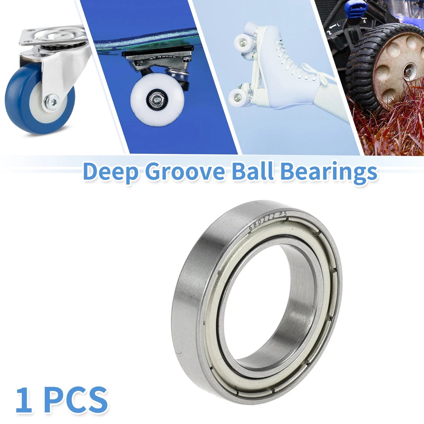 Deep Groove Ball Bearings P5 15x24x5mm 1 Pc Scooter Wheel for MakeModel