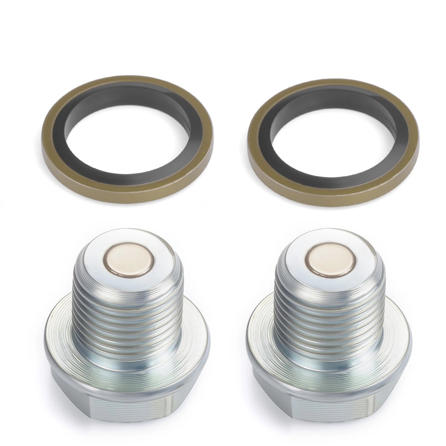 2x Drain Plug Gasket for Suzuki GSX-R600/750/1000/SV1000 (1990–2023)