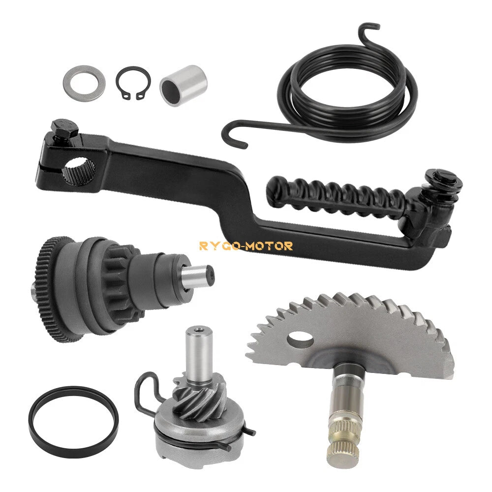 Starter Gear Kick Shaft Pedal Kit for GY6 49 50 139QMB Engine Moped ATV