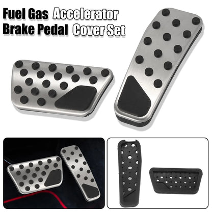 Brake & Gas Pedal Cover Set for Dodge Challenger Charger (2009-2019)