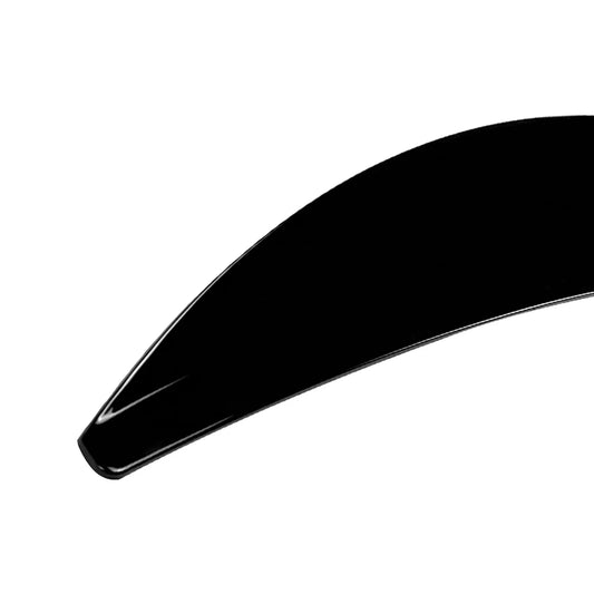 2 x Gloss Black Rear Boot Spoiler Lip for BMW X6 (2019-2024)