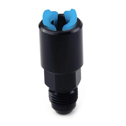 6AN to 5/16" Quick Connect Fitting Adapter for EFI - Black