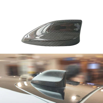 Real Carbon Fiber Roof Antenna Cover Trim for Ford Mustang Mach-E 2021-2024