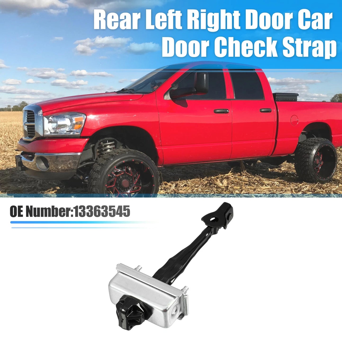 Rear Door Hinge Check Arm Stop Strap for Buick Verano (2012–2017)