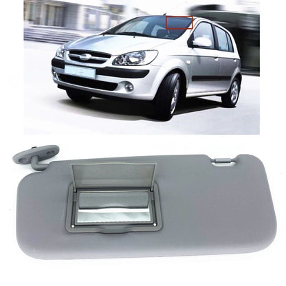 Sun Visor Shade W/Mirror for Hyundai Getz Click (2002-2012)