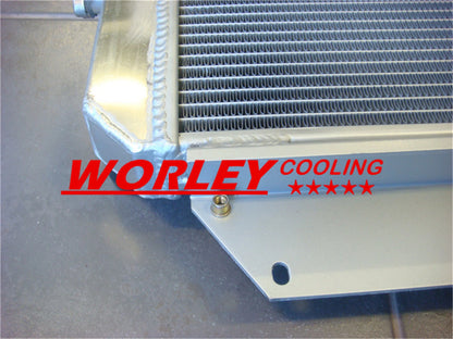 Aluminum Radiator for Suzuki Sierra 1.0 1.3 SJ410 SJ413 (1981-1996) + Red Hoses