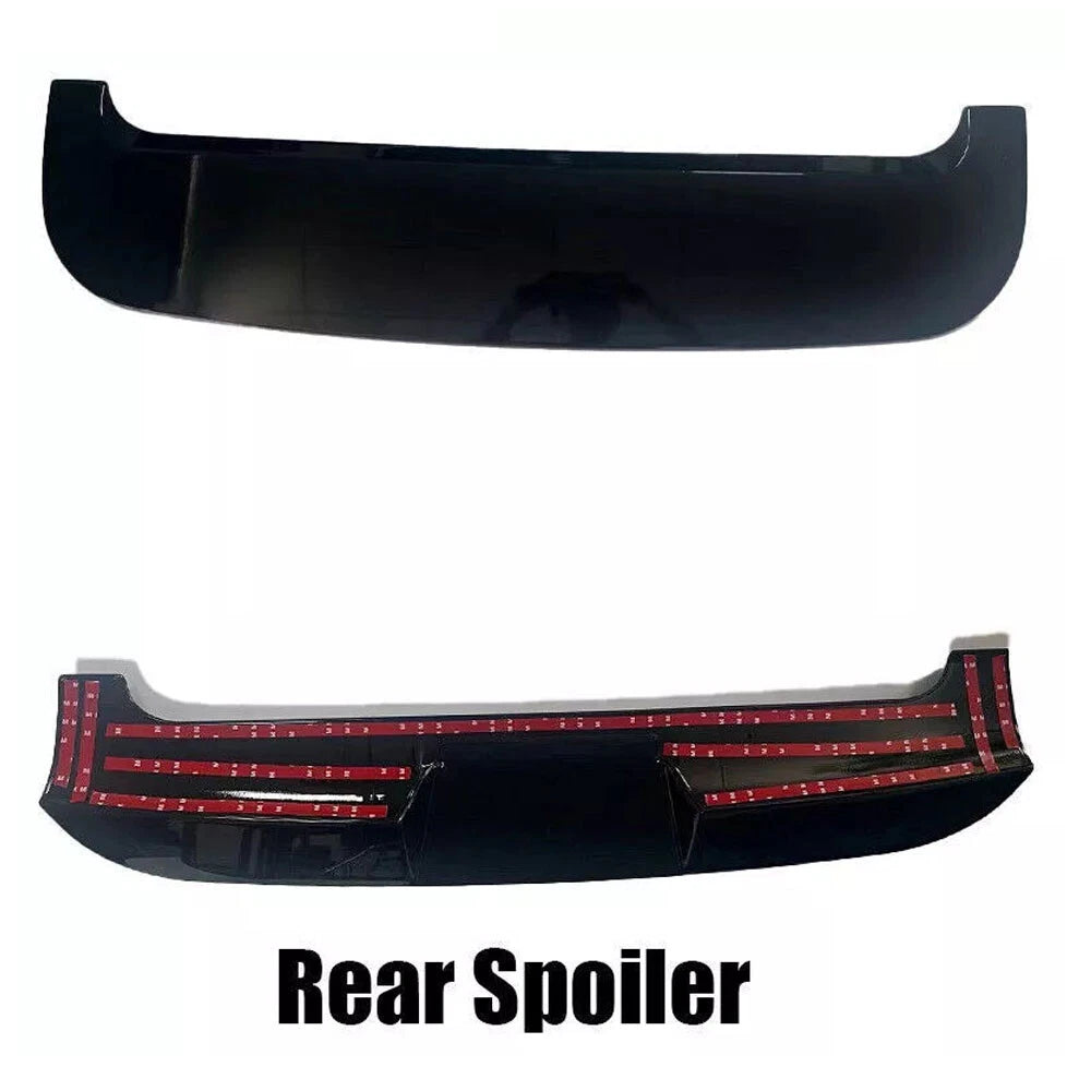 Black Rear Spoiler Lip with Brake Light for Toyota Land Cruiser LC250 (2024-2025)