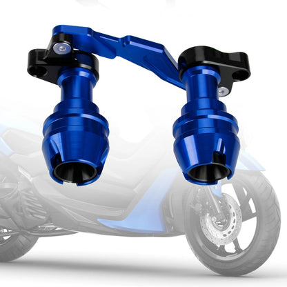 Crash Slider Protector Blue for Yamaha Nvx Aerox Nmax (2015-2019)