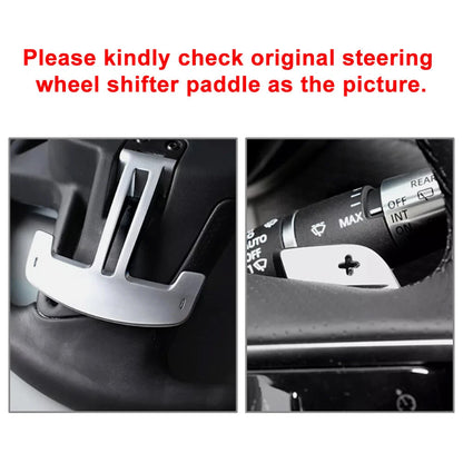 Red Steering Wheel Shift Paddle Extensions for Land Rover Range Rover, Jaguar