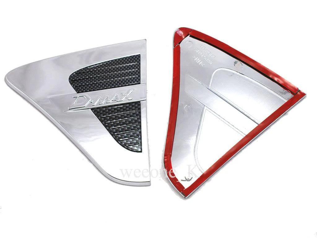 Chrome Side Vent Covers for Isuzu D-Max DMAX (2002-2011)