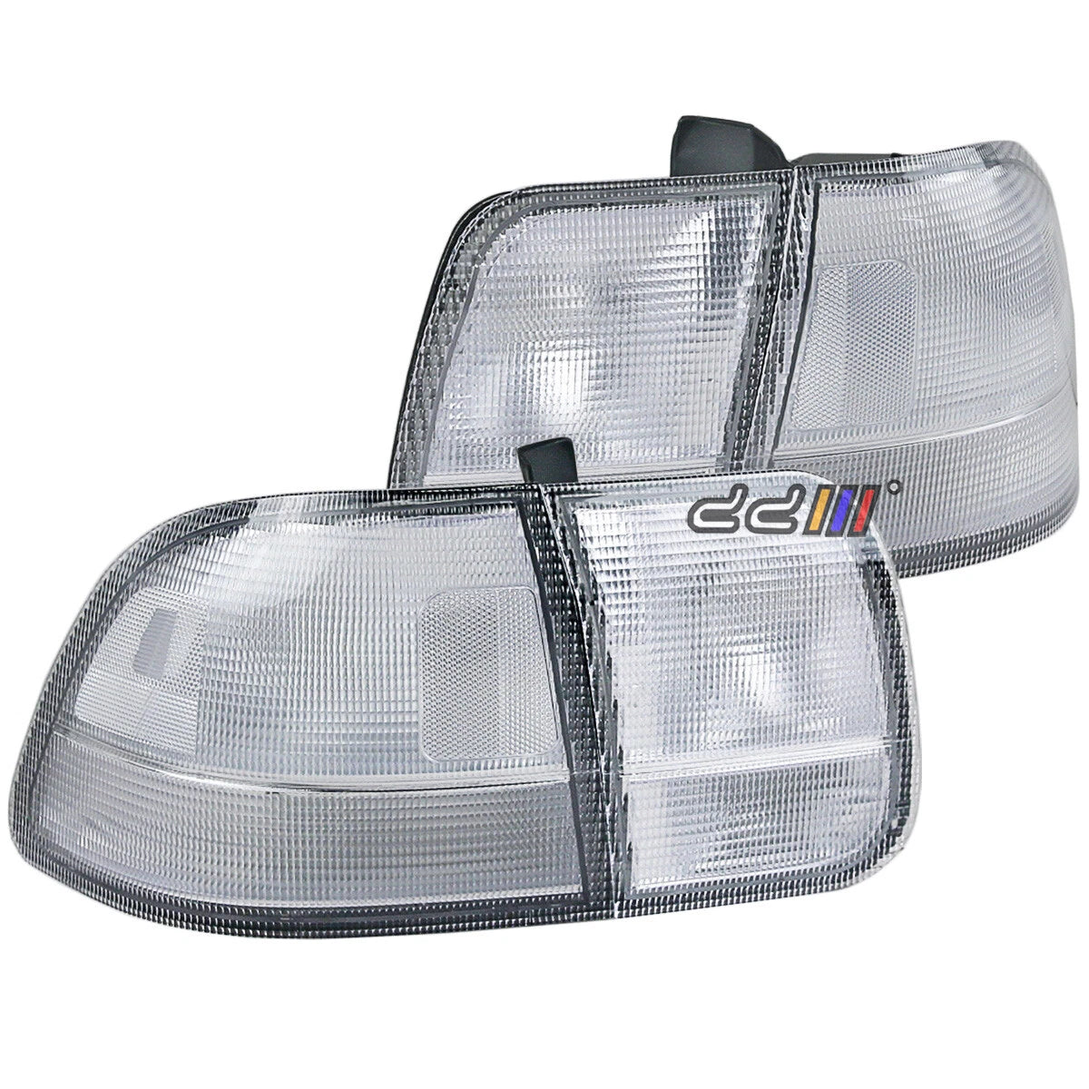 Clear White Rear Tail Light for Honda Civic EJ EK EK3 EK4 4DR (1996-1998)