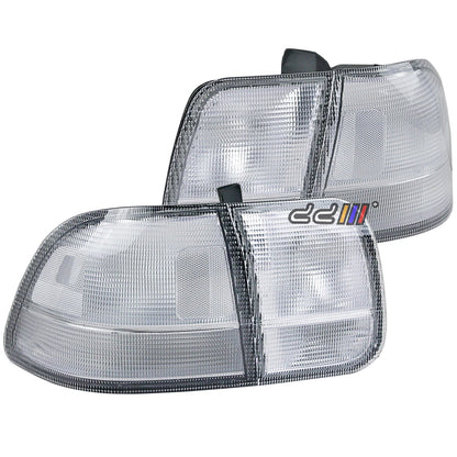 Clear White Rear Tail Light for Honda Civic EJ EK EK3 EK4 4DR (1996-1998)
