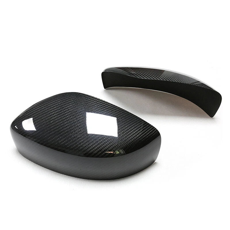 Add-on Real Carbon Fiber Side Mirror Cover Caps for Infiniti G25 G37 09-14