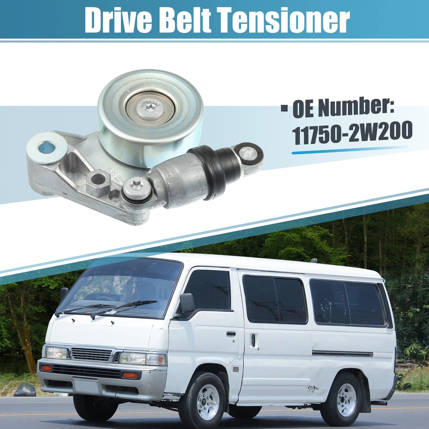 Belt Tensioner Pulley Assembly for Nissan Caravan (1999-2012)