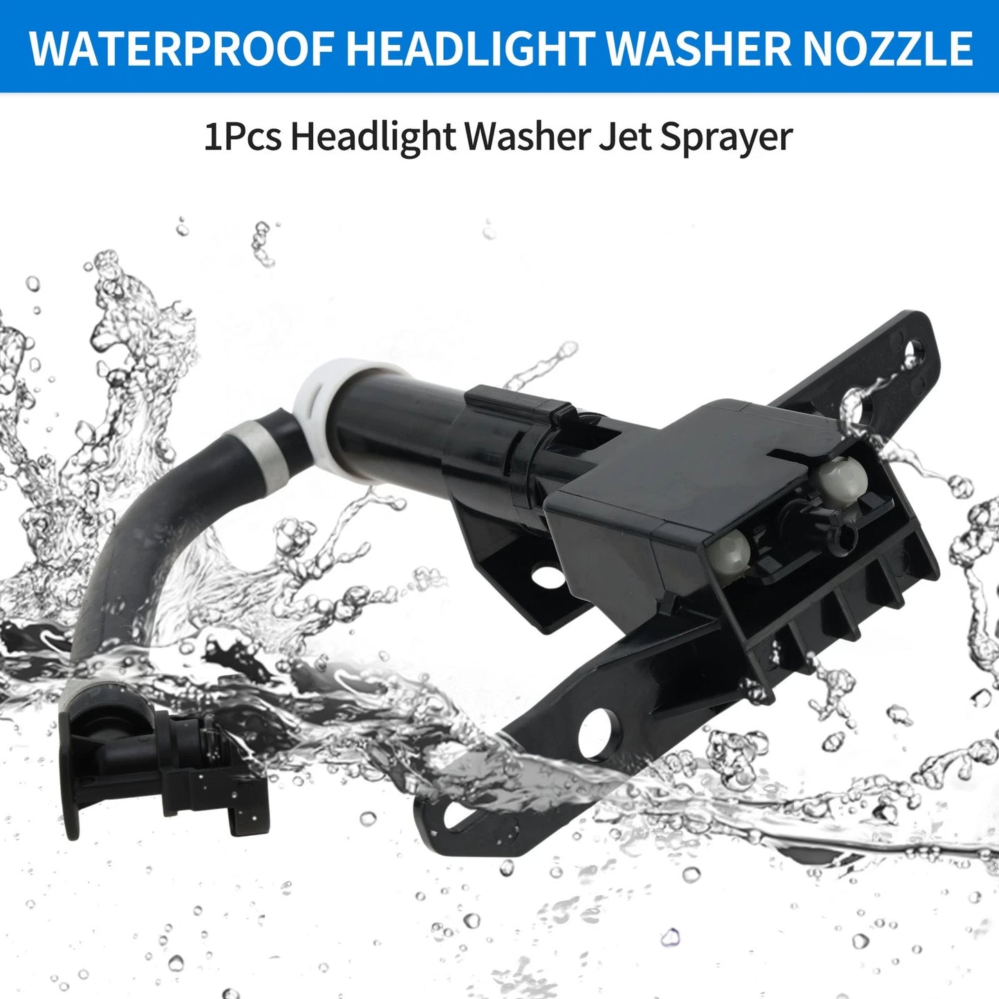 Right Driver Side Headlight Washer Nozzle for Subaru Forester (2014-2018)