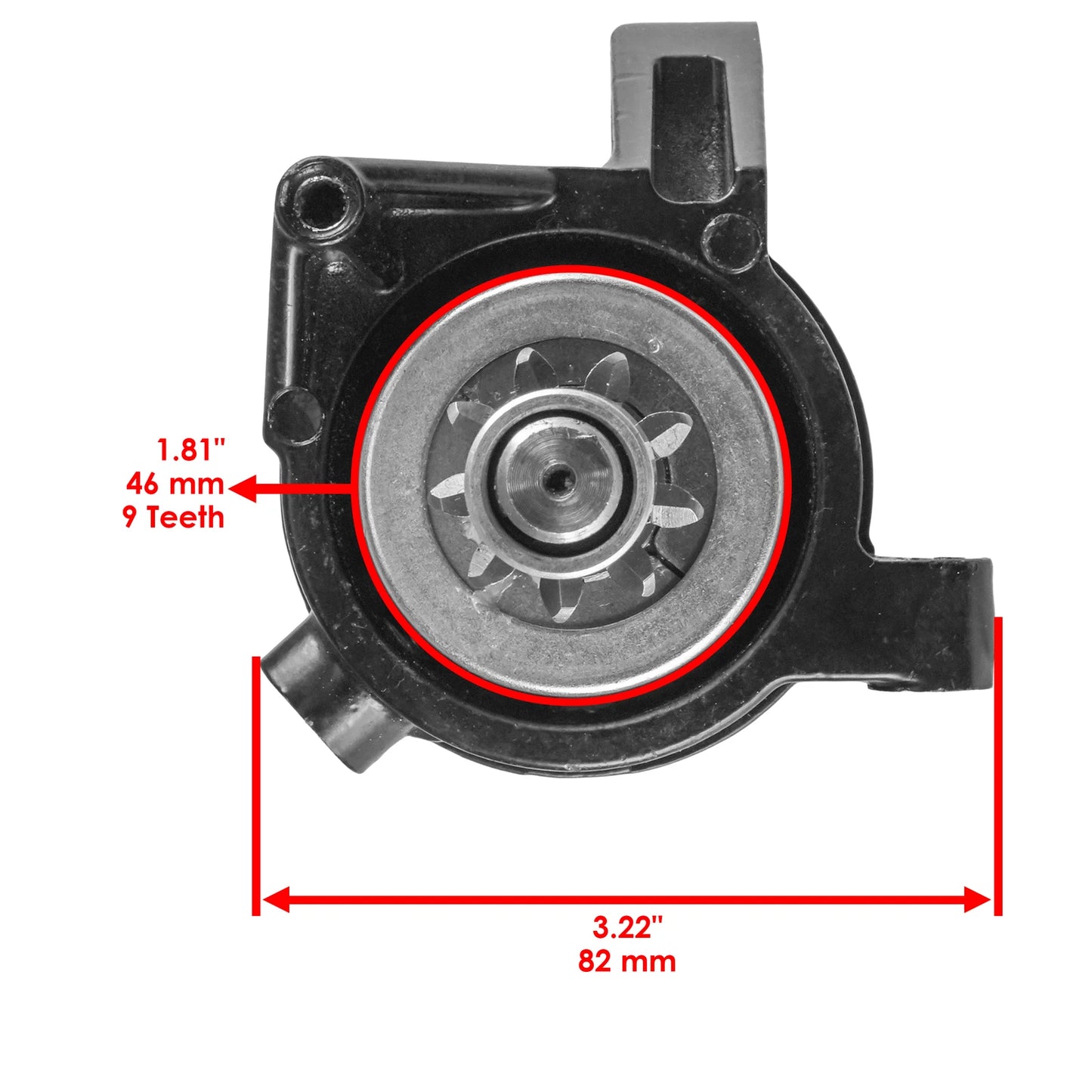 Starter for Yamaha P60TLH 60HP (1991-1999) Marine Outboard