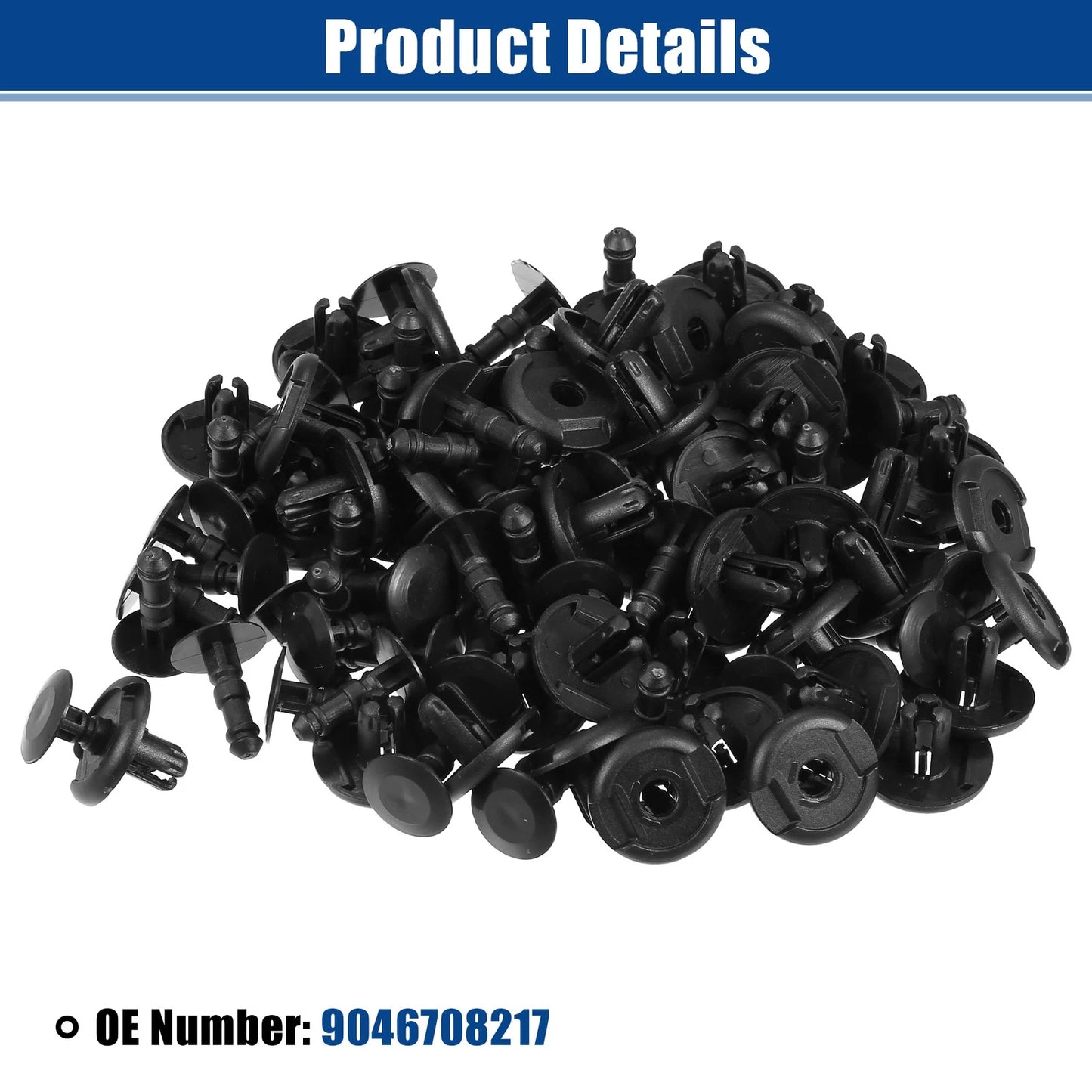 50 x Car Radiator Cover Retainer Clips for Toyota 4Runner (2003-2023)