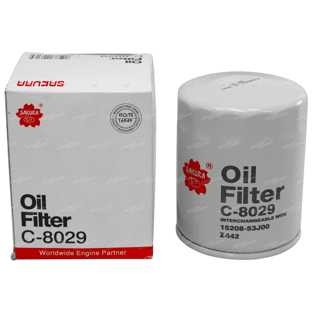 Engine Oil Filter 2.0L for Nissan NX B13 (1991 - 1995)