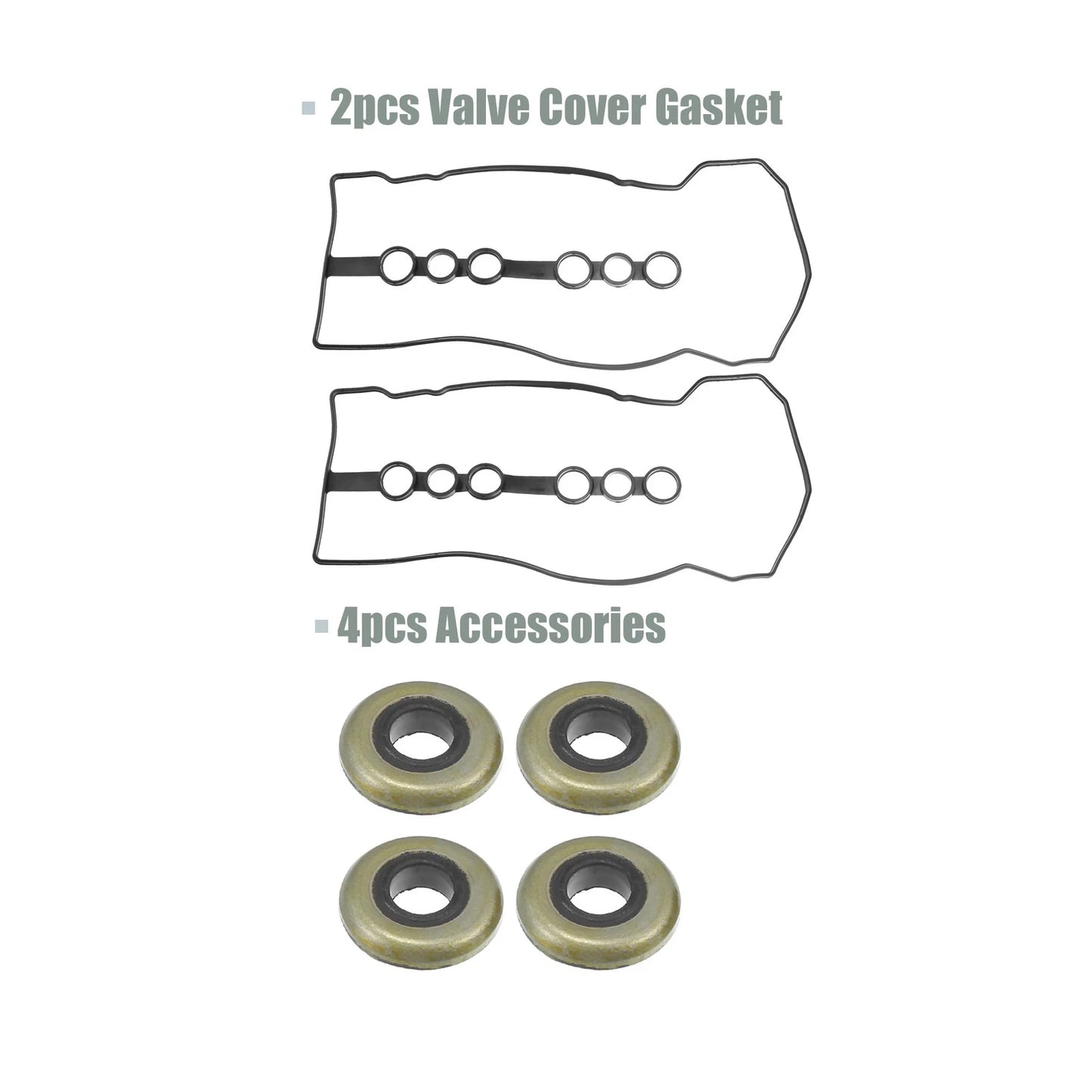 Valve Cover Gasket for Toyota Corolla (2001-2008) - 2 x Replacement Parts