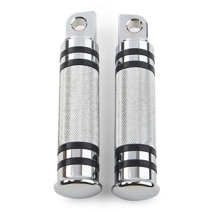 Chrome Aluminum H-D Male Mount Footpegs for Harley Davidson