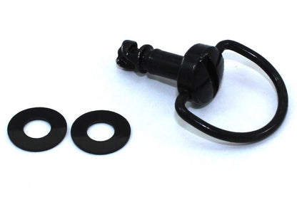 8 x Dzus Schwarz D-Ring Bügel Griff Verschluss Motorrad Verkleidung for Motorcycle