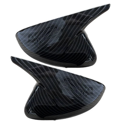 Carbon Fiber OX Horn Rearview Mirror Cover for Kia Stinger (2018-2023)