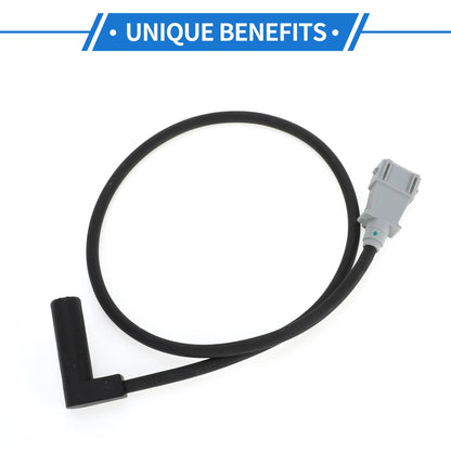 Crankshaft Position Sensor for PEUGEOT 306 1.9D (1997-1999) 1 Pc Black Gray
