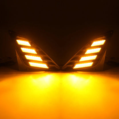 Front Bumper Fog Lights for 2012-2014 Toyota Camry L/LE/XLE + Wiring Switch