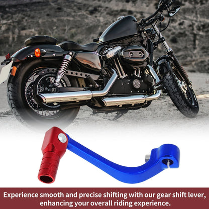 Folding Shifter Lever for Honda CRF110F 2013-2018 Blue & Red