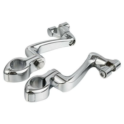 1 1/4" Engine Guards Highway Footpeg Pegs for Harley