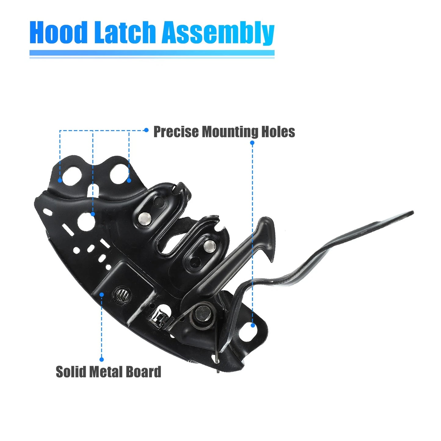 Black Hood Latch Lock for Nissan Altima (2013-2015)