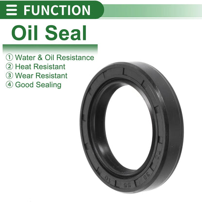 Oil Seal 38x55x10mm Seal Ring Rotary Shaft Seal NBR Rubber for Make Model