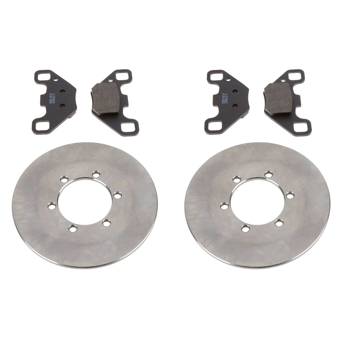 Front Brake Rotors & Semi-Metallic Pads for Polaris RZR 170 (2009–2016)