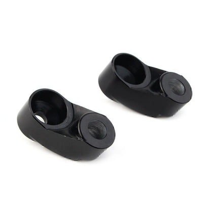 Black Short Front Turn Signal Mounts 39mm 49mm for Harley Sportster FXR