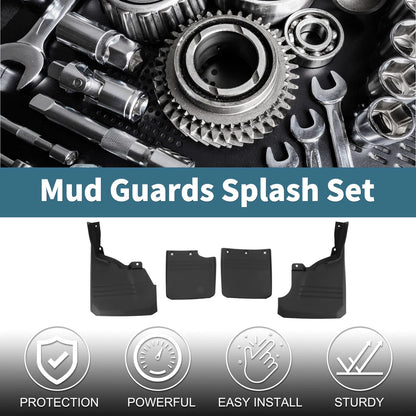 Mud Flaps Splash Guards 1 Set Mud Guards for Toyota Land Cruiser FJ70/LC79